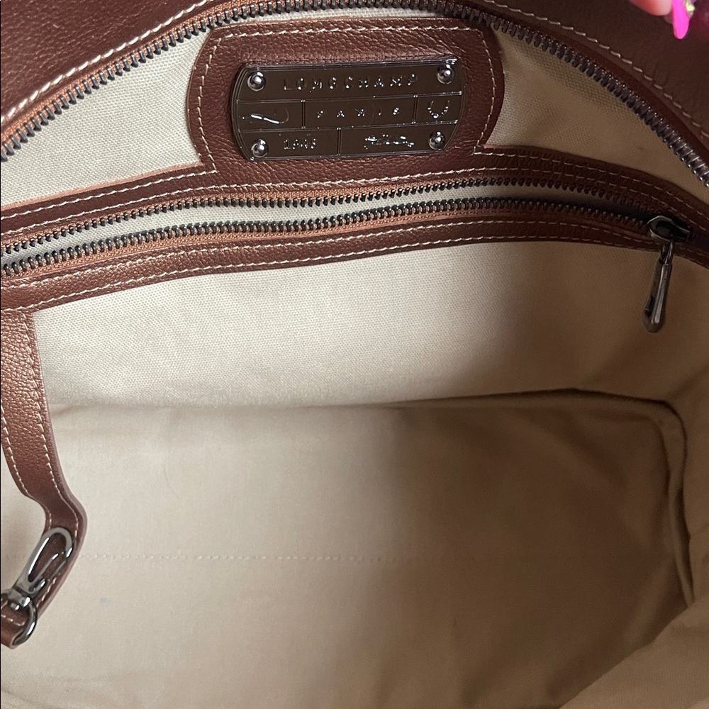 Longchamp LM CUIR TOTE BAG - Picture 8 of 11